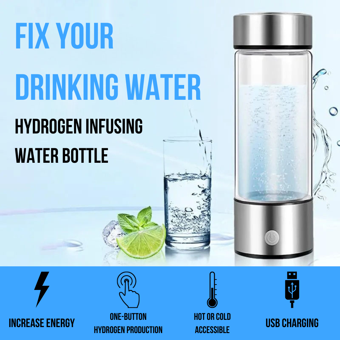 Hydro Go: Hydrogen Water Bottle