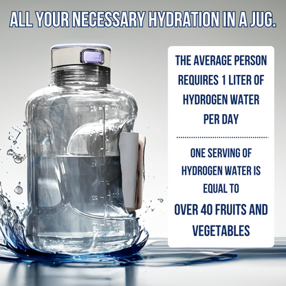 Hydro Jug: Hydrogen Water Bottle XL