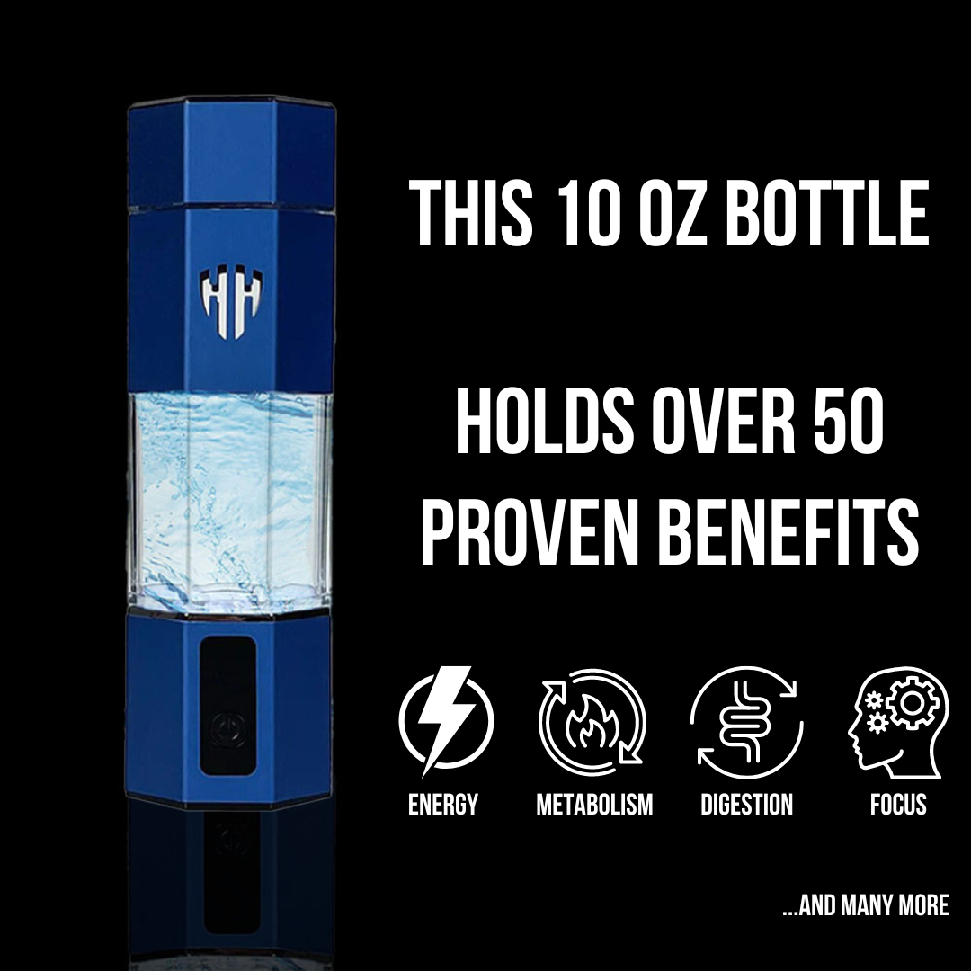 Hydro Helix: Hydrogen Water Bottle