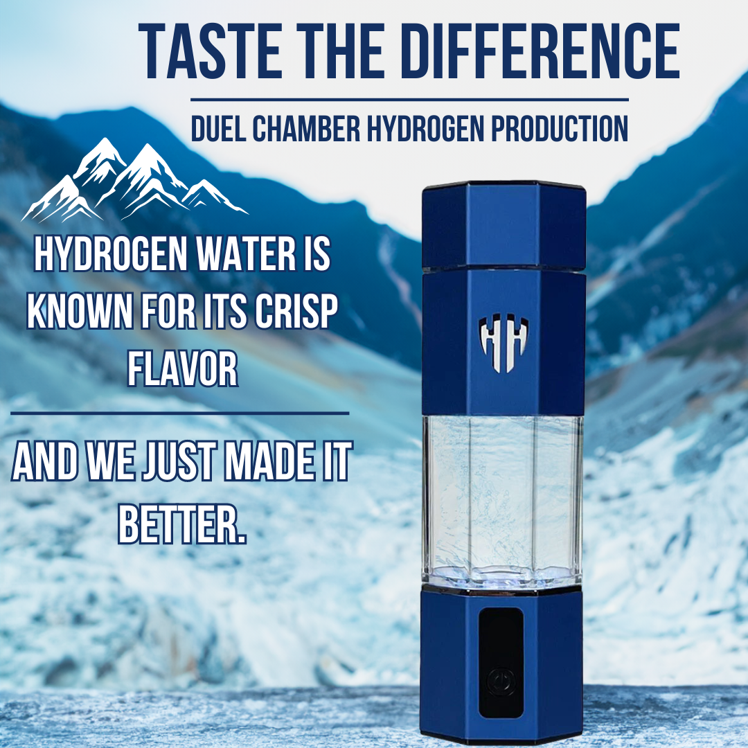 Hydro Helix: Hydrogen Water Bottle