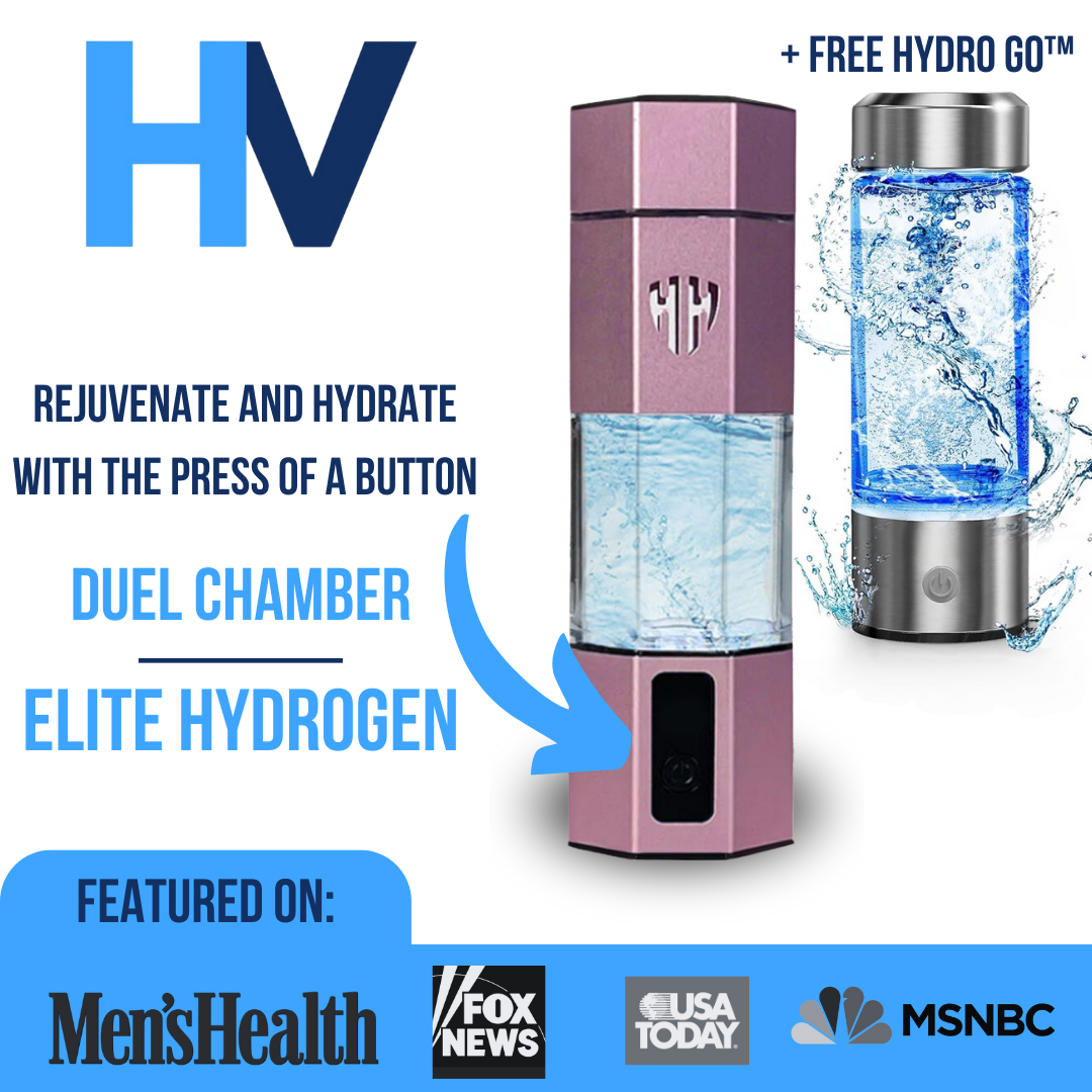 Hydro Helix: Hydrogen Water Bottle