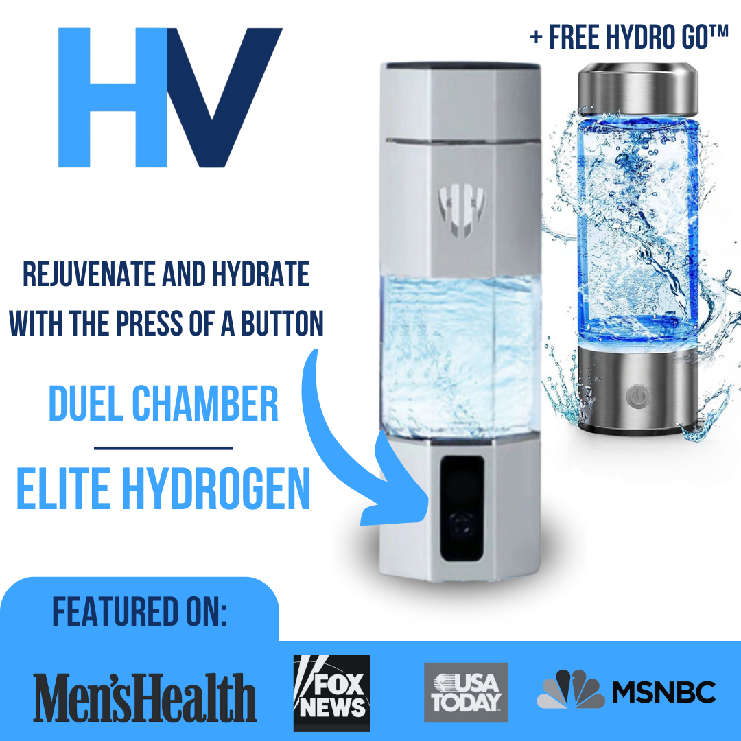 Hydro Helix: Hydrogen Water Bottle